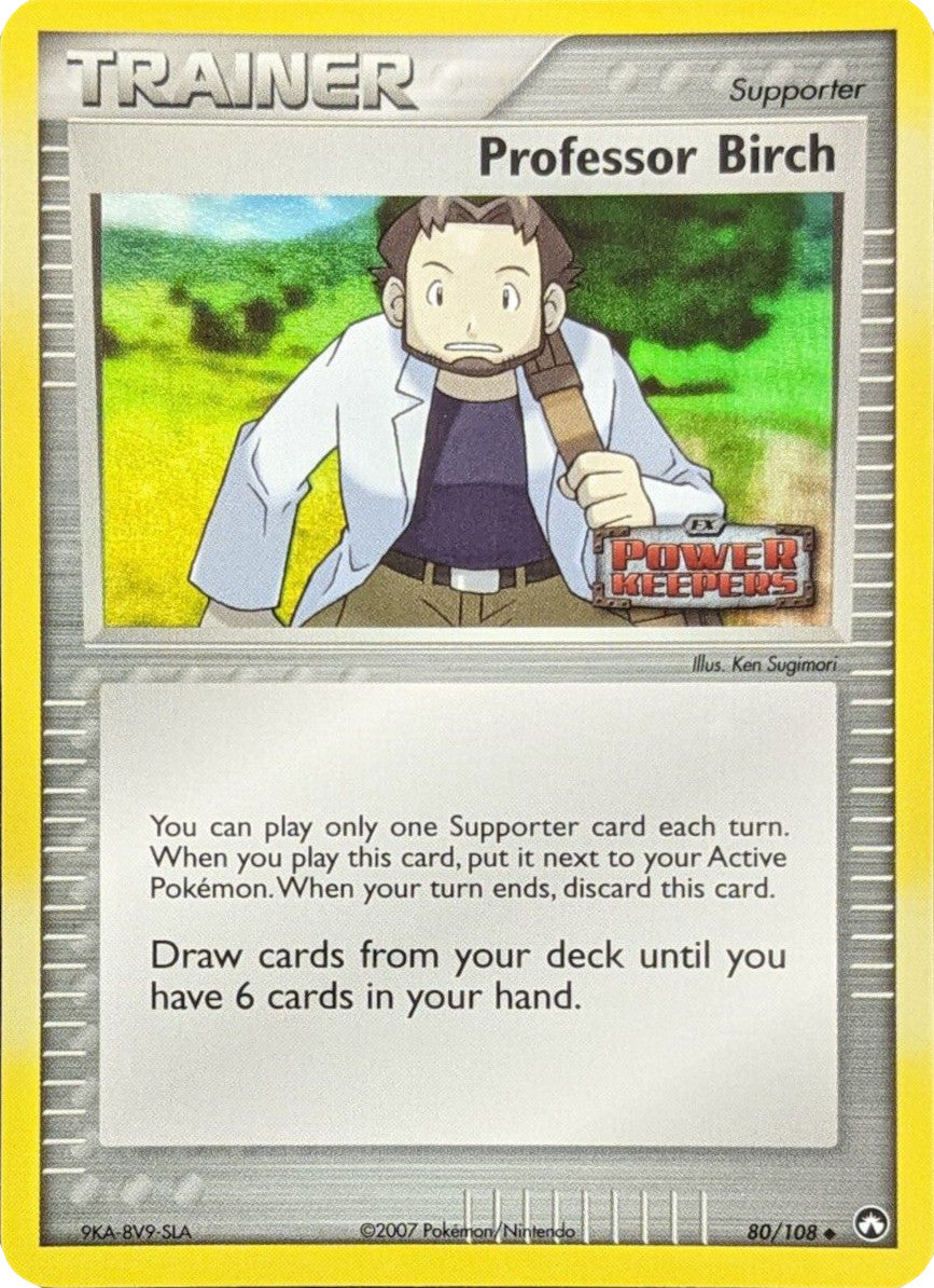 Professor Birch (80/108) (Stamped) [EX: Power Keepers] | Eastridge Sports Cards & Games