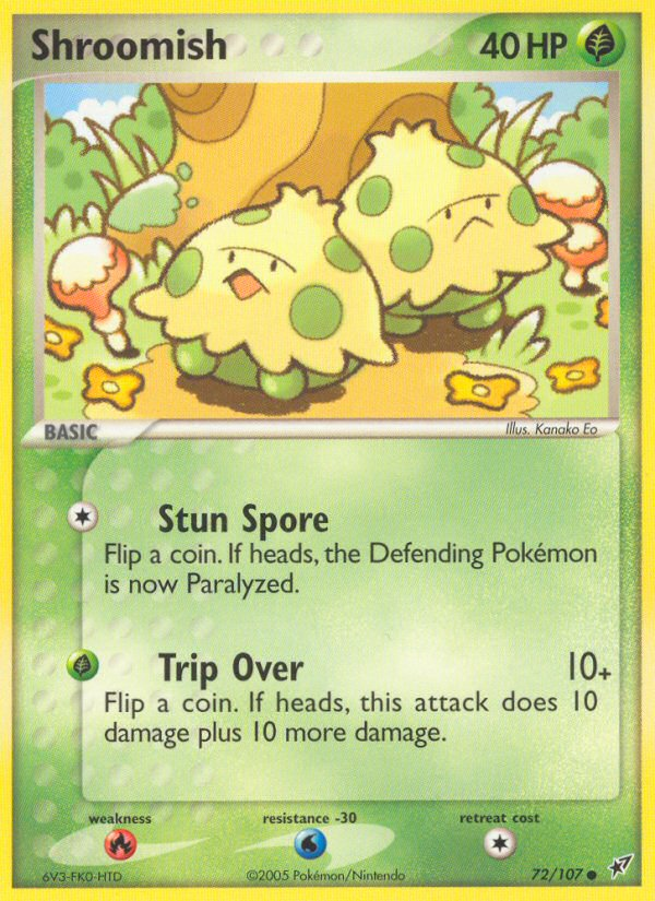 Shroomish (72/107) [EX: Deoxys] | Eastridge Sports Cards & Games