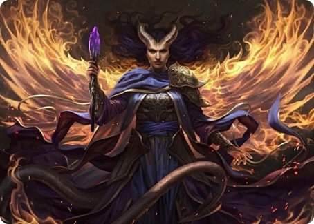 Farideh, Devil's Chosen Art Card [Dungeons & Dragons: Adventures in the Forgotten Realms Art Series] | Eastridge Sports Cards & Games