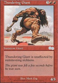 Thundering Giant [Urza's Saga]