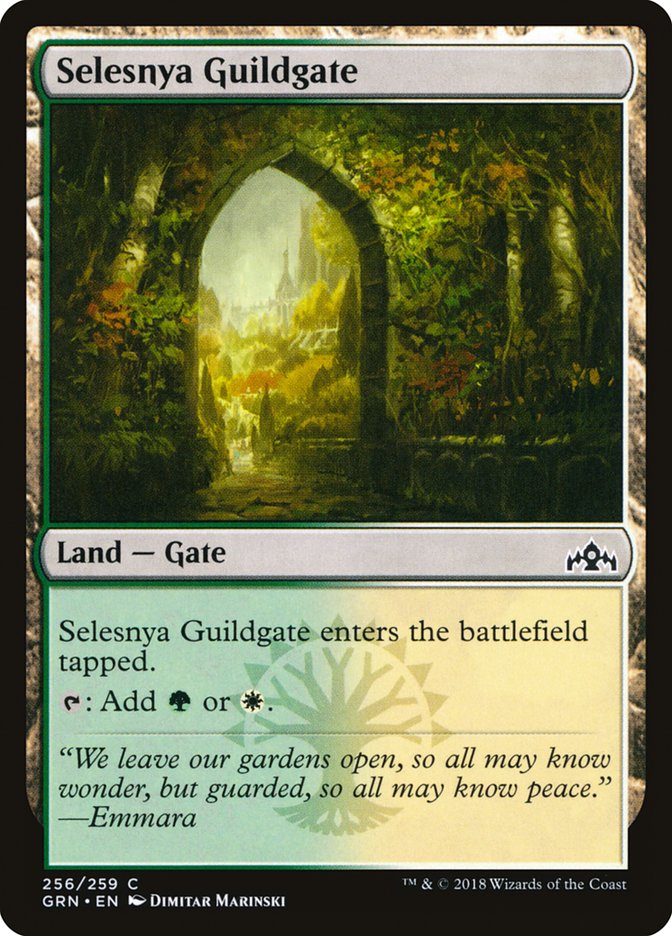 Selesnya Guildgate (256/259) [Guilds of Ravnica] | Eastridge Sports Cards & Games