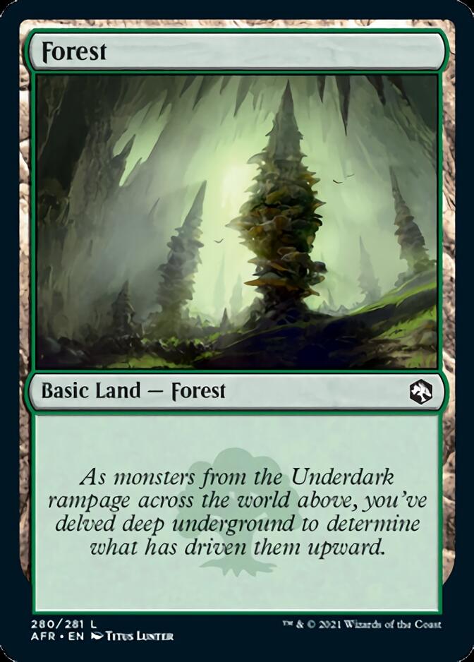 Forest (280) [Dungeons & Dragons: Adventures in the Forgotten Realms] | Eastridge Sports Cards & Games