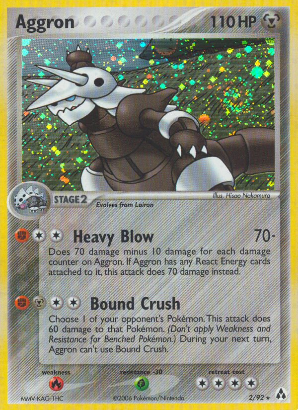 Aggron (2/92) [EX: Legend Maker] | Eastridge Sports Cards & Games