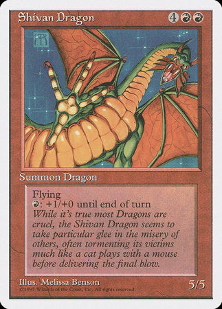 Shivan Dragon [Fourth Edition] | Eastridge Sports Cards & Games