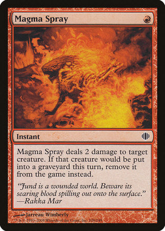 Magma Spray [Shards of Alara] | Eastridge Sports Cards & Games