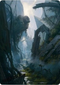 Swamp 2 Art Card [Zendikar Rising Art Series] | Eastridge Sports Cards & Games