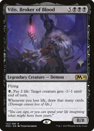 Vilis, Broker of Blood [Core Set 2020 Promos] | Eastridge Sports Cards & Games