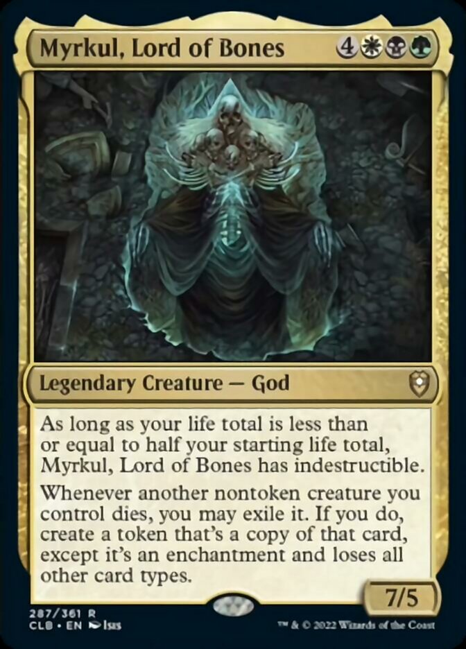 Myrkul, Lord of Bones [Commander Legends: Battle for Baldur's Gate] | Eastridge Sports Cards & Games