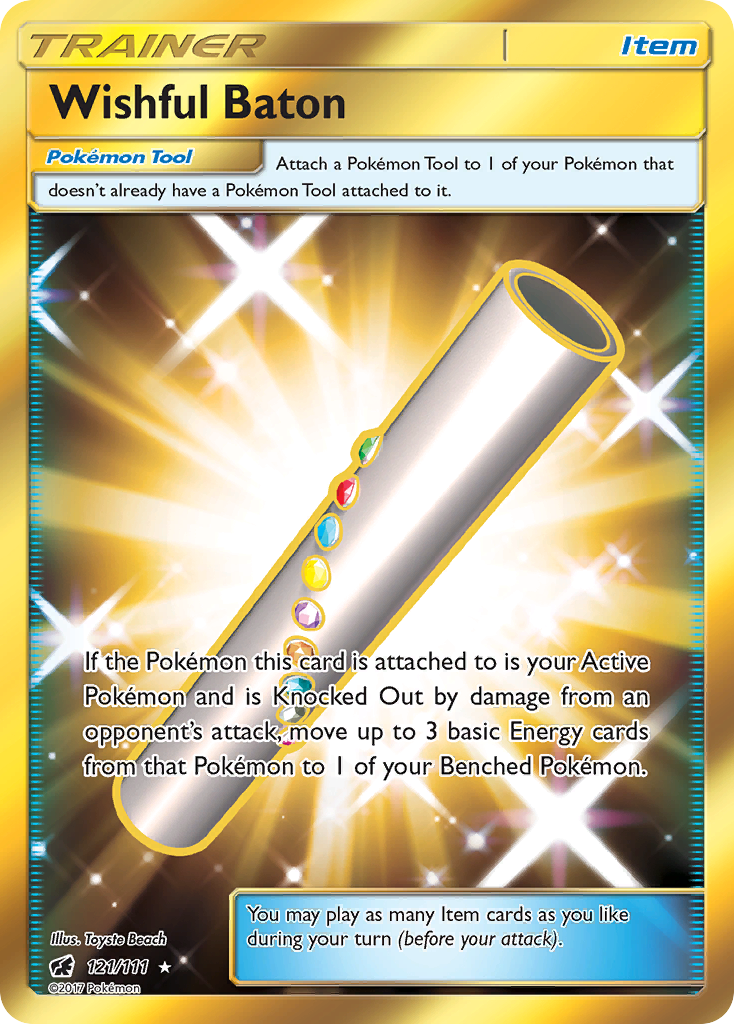 Wishful Baton (121/111) [Sun & Moon: Crimson Invasion] | Eastridge Sports Cards & Games