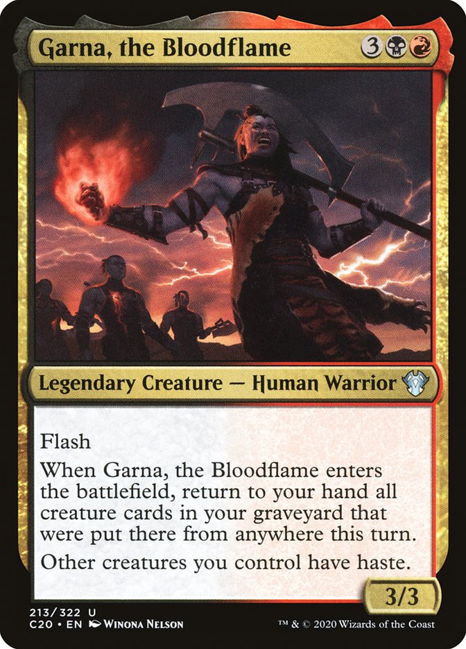 Garna, the Bloodflame [Commander 2020] | Eastridge Sports Cards & Games