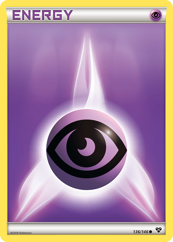 Psychic Energy (136/146) [XY: Base Set] | Eastridge Sports Cards & Games