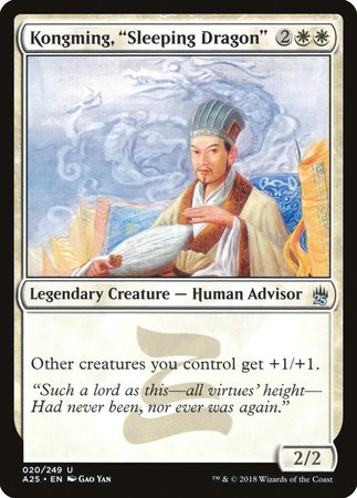 Kongming, "Sleeping Dragon" [Masters 25] | Eastridge Sports Cards & Games