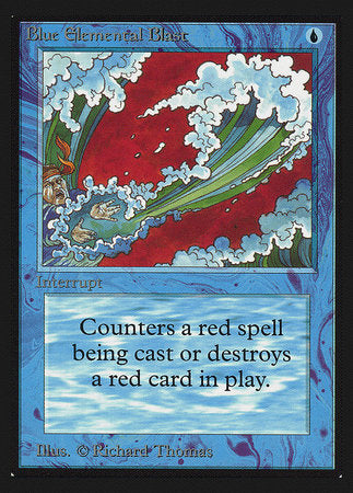 Blue Elemental Blast (IE) [Intl. Collectors’ Edition] | Eastridge Sports Cards & Games