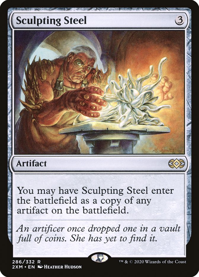 Sculpting Steel [Double Masters] | Eastridge Sports Cards & Games