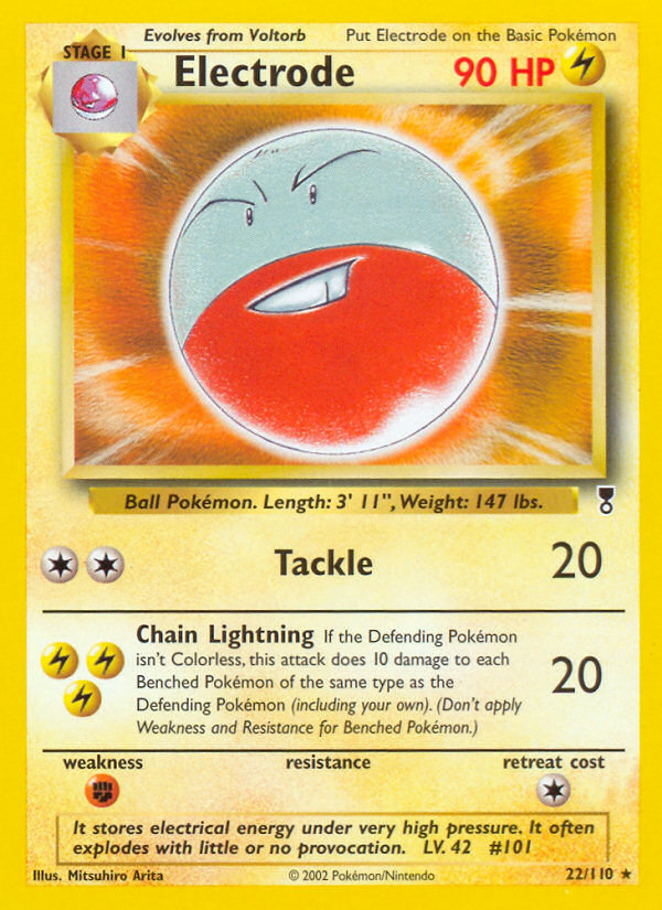 Electrode (22/110) [Legendary Collection] | Eastridge Sports Cards & Games