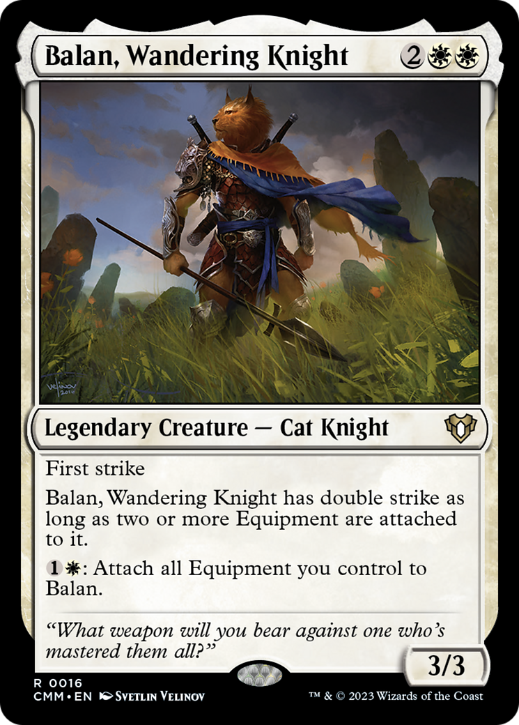 Balan, Wandering Knight [Commander Masters] | Eastridge Sports Cards & Games