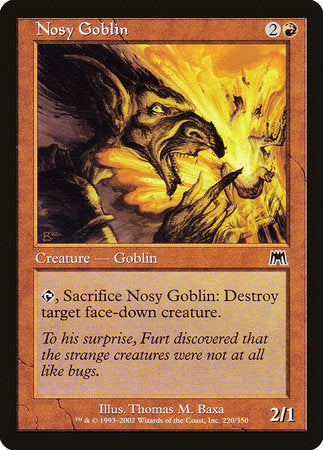 Nosy Goblin [Onslaught] | Eastridge Sports Cards & Games