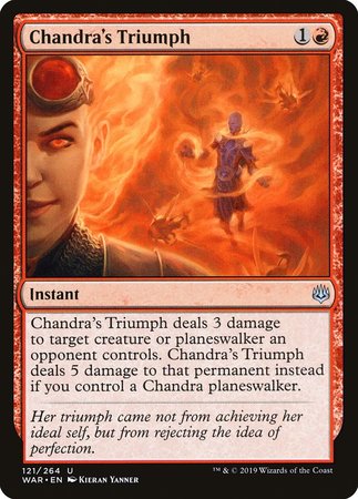 Chandra's Triumph [War of the Spark] | Eastridge Sports Cards & Games