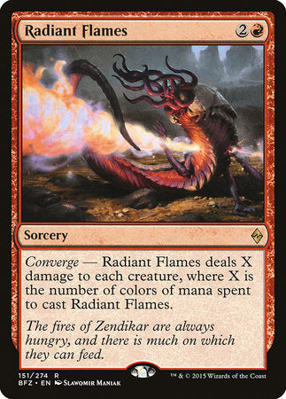 Radiant Flames [Battle for Zendikar] | Eastridge Sports Cards & Games