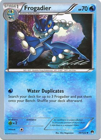 Frogadier (39/122) (Ninja Blitz - Cody Walinski) [World Championships 2016] | Eastridge Sports Cards & Games