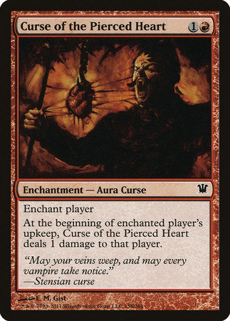 Curse of the Pierced Heart [Innistrad] | Eastridge Sports Cards & Games