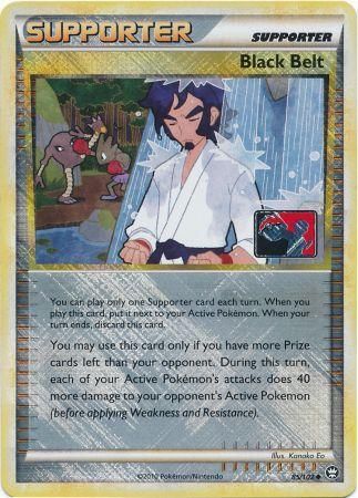 Black Belt (85/102) (League Promo) [HeartGold & SoulSilver: Triumphant] | Eastridge Sports Cards & Games