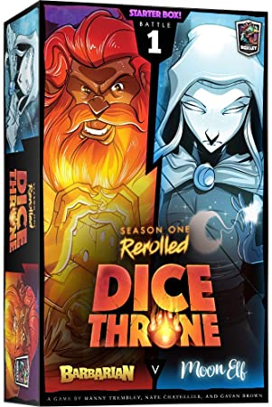 Dice Throne: Season One Rerolled - Barbarian vs. Moon Elf | Eastridge Sports Cards & Games