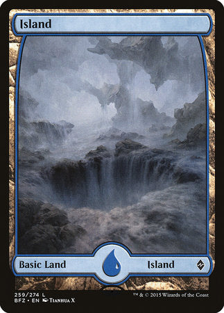 Island (259) - Full Art [Battle for Zendikar] | Eastridge Sports Cards & Games