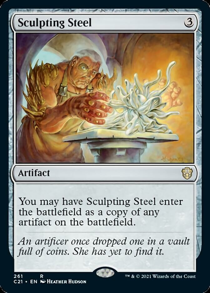 Sculpting Steel [Commander 2021] | Eastridge Sports Cards & Games