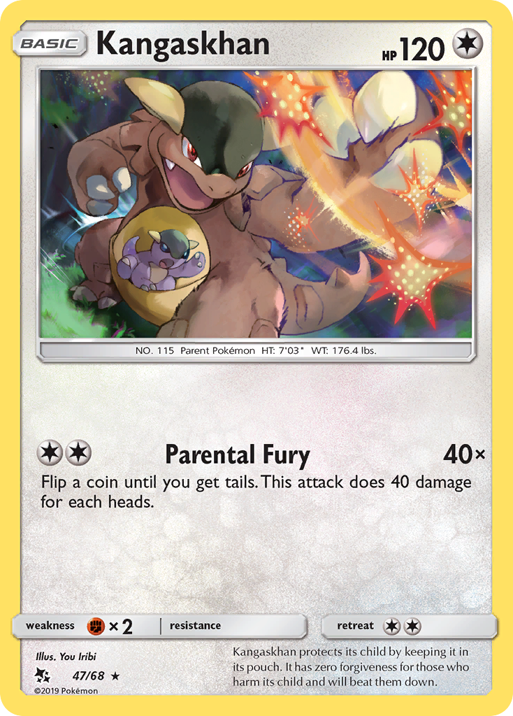 Kangaskhan (47/68) [Sun & Moon: Hidden Fates] | Eastridge Sports Cards & Games