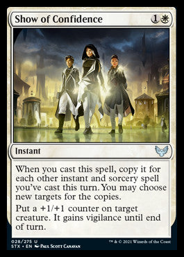 Show of Confidence [Strixhaven: School of Mages] | Eastridge Sports Cards & Games