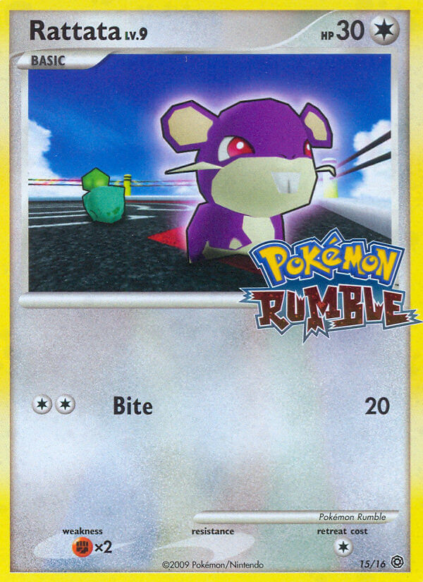 Rattata (15/16) [Pokémon Rumble] | Eastridge Sports Cards & Games