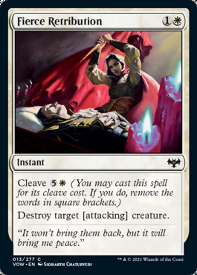 Fierce Retribution [Innistrad: Crimson Vow] | Eastridge Sports Cards & Games