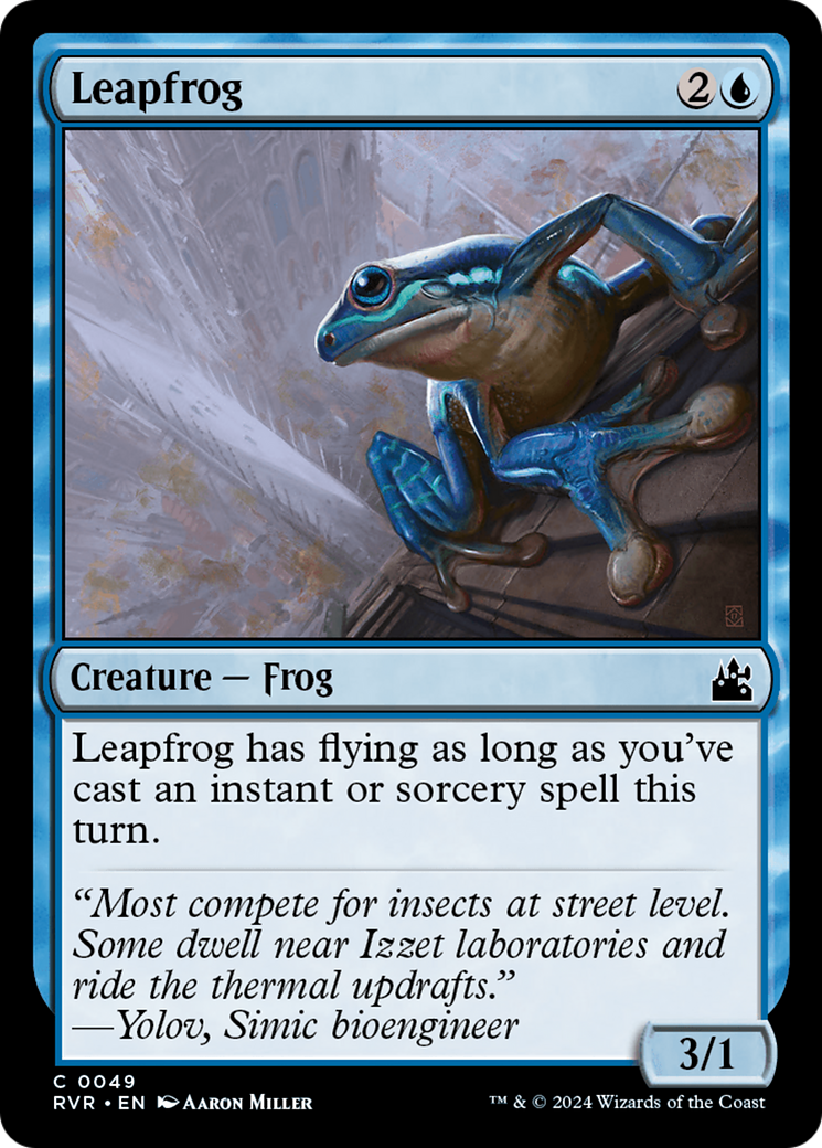 Leapfrog [Ravnica Remastered] | Eastridge Sports Cards & Games