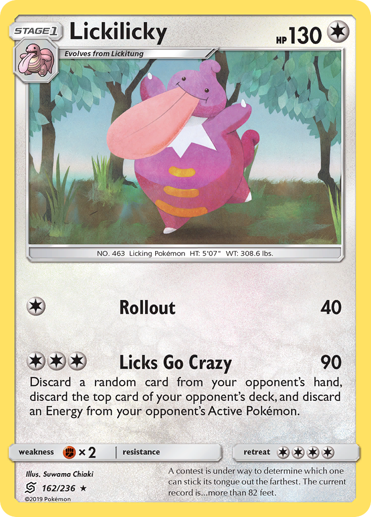 Lickilicky (162/236) [Sun & Moon: Unified Minds] | Eastridge Sports Cards & Games