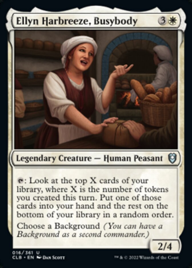 Ellyn Harbreeze, Busybody [Commander Legends: Battle for Baldur's Gate] | Eastridge Sports Cards & Games