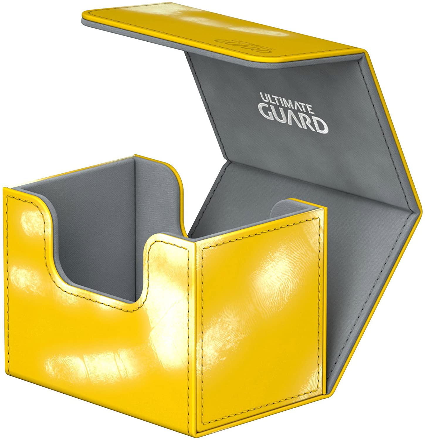 Ultimate Guard - Sidewinder 80+ Xenoskin Deck Box - Yellow | Eastridge Sports Cards & Games