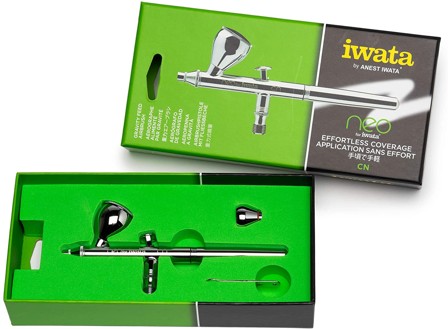 Iwata Neo CN Gravity Feed Dual Action Airbrush | Eastridge Sports Cards & Games