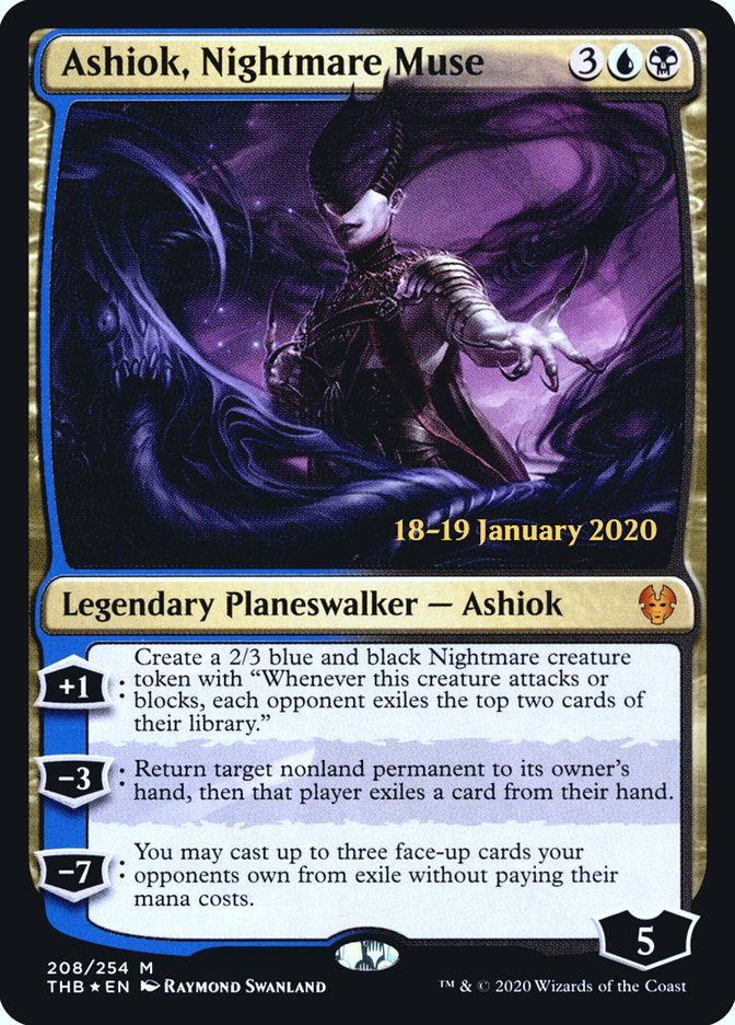 Ashiok, Nightmare Muse [Theros Beyond Death Prerelease Promos] | Eastridge Sports Cards & Games
