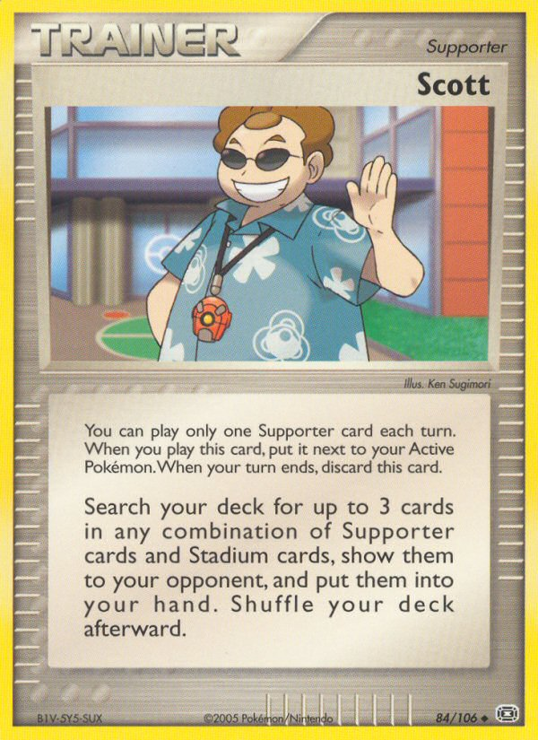 Scott (84/106) [EX: Emerald] | Eastridge Sports Cards & Games