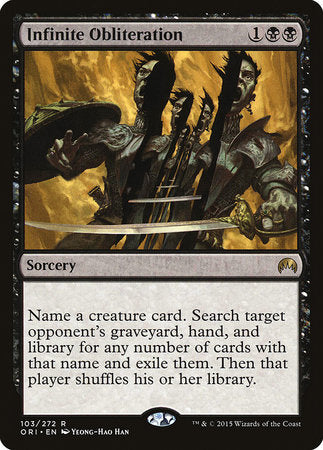 Infinite Obliteration [Magic Origins] | Eastridge Sports Cards & Games