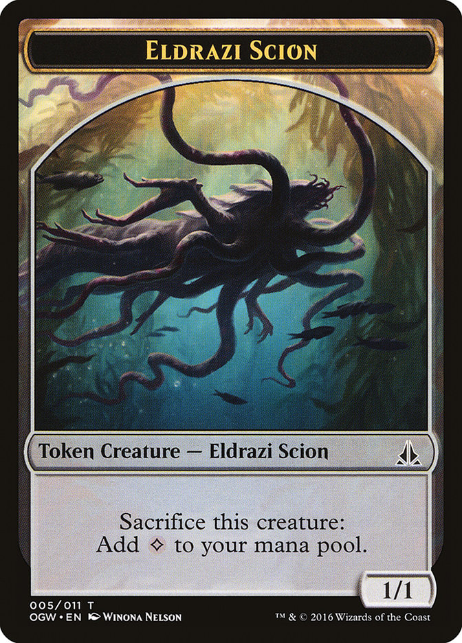 Eldrazi Scion (005/011) [Oath of the Gatewatch Tokens] | Eastridge Sports Cards & Games