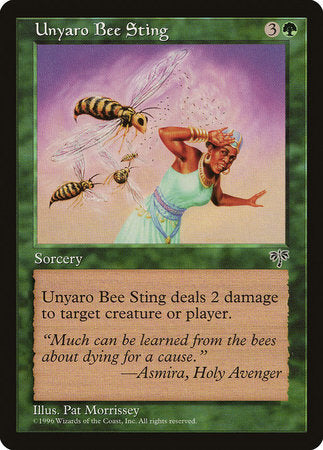 Unyaro Bee Sting [Mirage] | Eastridge Sports Cards & Games