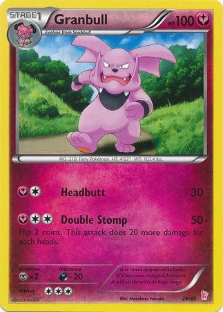 Granbull (29/30) [XY: Trainer Kit - Sylveon] | Eastridge Sports Cards & Games