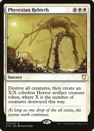 Phyrexian Rebirth [Commander 2018] | Eastridge Sports Cards & Games