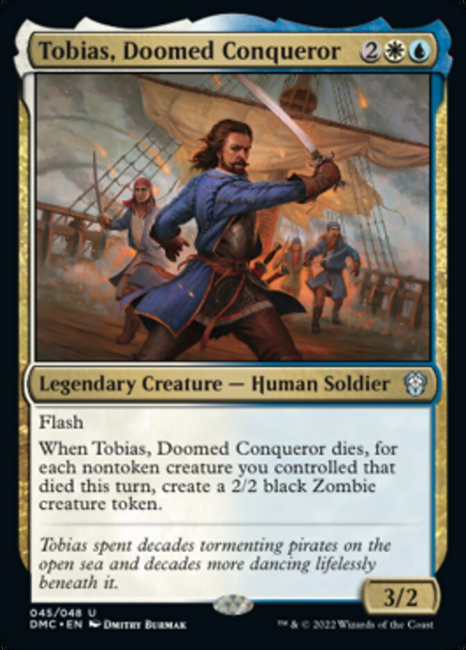 Tobias, Doomed Conqueror [Dominaria United Commander] | Eastridge Sports Cards & Games