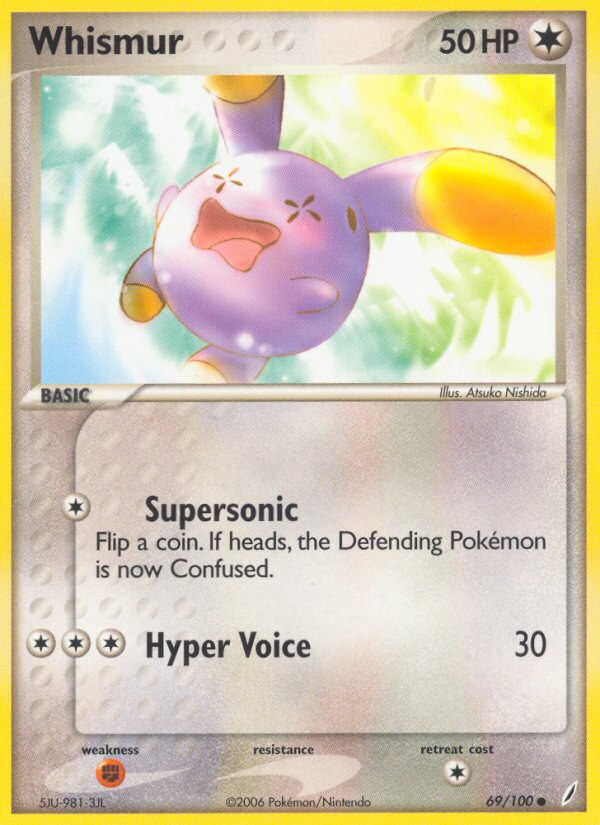Whismur (69/100) [EX: Crystal Guardians] | Eastridge Sports Cards & Games