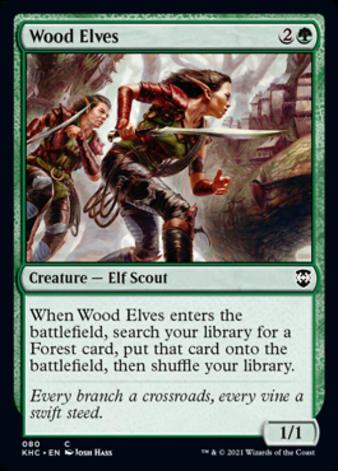 Wood Elves [Kaldheim Commander] | Eastridge Sports Cards & Games