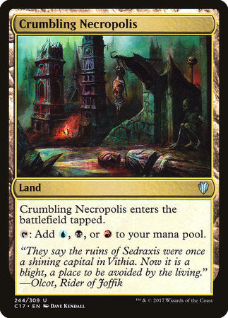 Crumbling Necropolis [Commander 2017] | Eastridge Sports Cards & Games