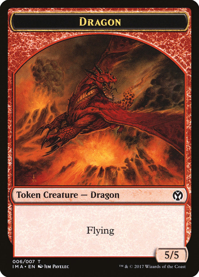 Dragon (006/007) [Iconic Masters Tokens] | Eastridge Sports Cards & Games